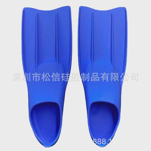 潜水硅胶脚蹼粉红色游泳脚噗深潜辅助用品加速助力训练脚板