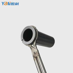 不锈钢坩埚钳双环石墨坩埚熔金炉耐高温实验室马弗炉夹具