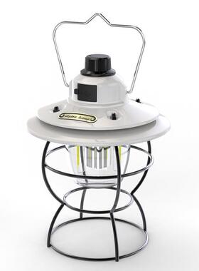 led复古露营灯户外防水照明多功能野营灯手提营地照明马灯