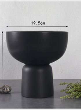 热推新中式蝴蝶兰专用花盆现代简约高端花瓶陶瓷家用兰花盆器