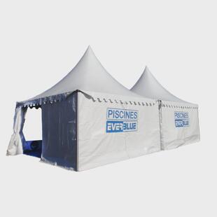 欧式 户外活动婚礼保温多边形组合 铝合金帐篷篷房尖顶展览时尚