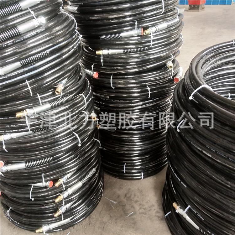 腻子喷涂机专用3/8高压喷涂喷漆喷枪油漆管喷腻子八分之三高压管