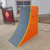 单曲面跑统墙少儿儿童体适能感酷训练跑酷三角架攀爬软体