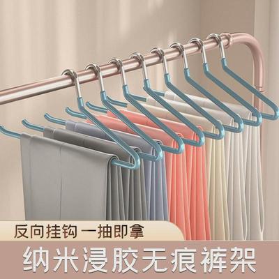 家用防滑鹅形晾裤子专用挂衣架鹅型裤架裤夹无痕Z型z字款厂家批发