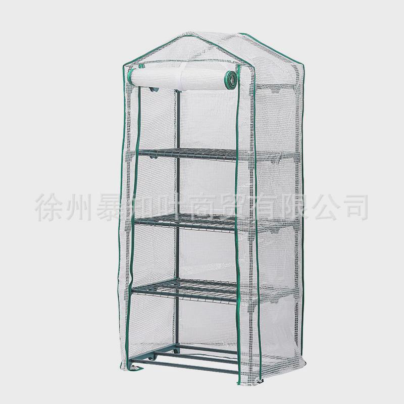 防雨暖房花房植物遮阳花架暖房绿植盆栽花卉整套温室暖房棚花房