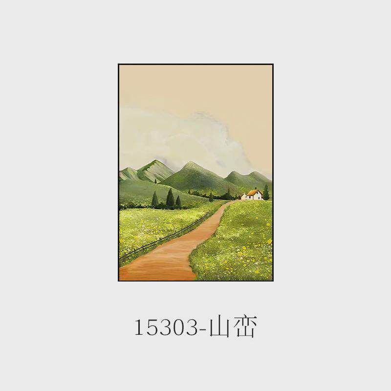 现代简约背景墙帆布画高端卫生间干区风景装饰画酒店走廊防水挂画
