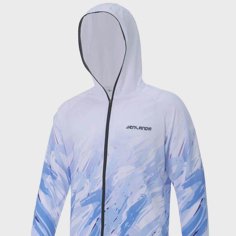 新款钓鱼装夏季服防晒男士速干垂钓冰丝透气服装路亚户外户外吸汗