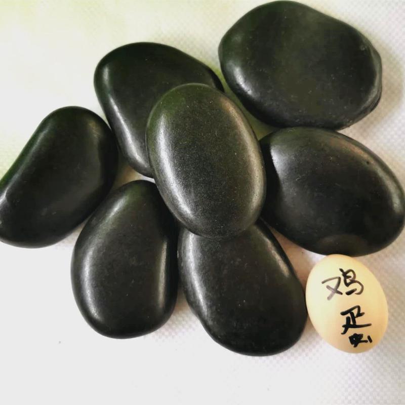 白石子白色多肉石盆景庭院鹅卵石头花景观碎石小白洗澡堂阳台院装
