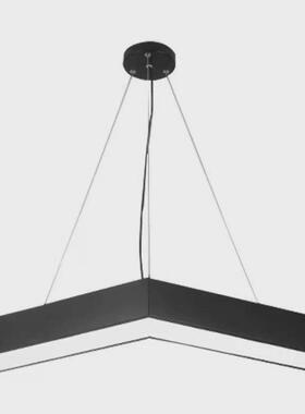 创意ledV字箭头造型灯异形灯吊线灯办公灯办公室健身房走廊指示灯