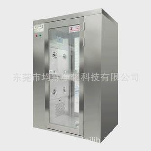 东莞厂家风淋室现货不锈钢风淋门净化单人车间无尘双人双吹风淋房
