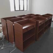 教师演讲台小型站立式 发言台主持咨客台会议教室讲台桌迎宾接待台