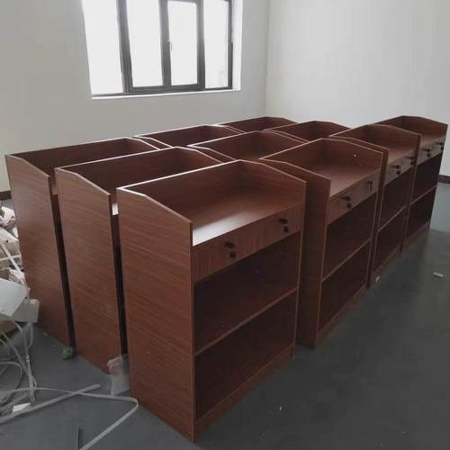 教师演讲台小型站立式发言台主持咨客台会议教室讲台桌迎宾接待台