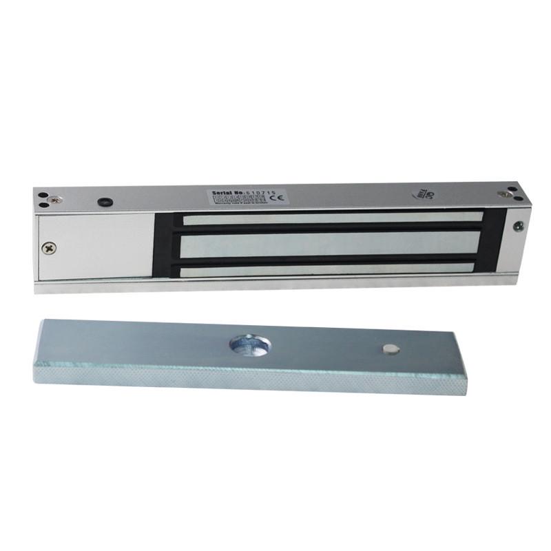 24v2线280磁力锁280kg明装挂装公斤吸力锁电磁锁电子锁门