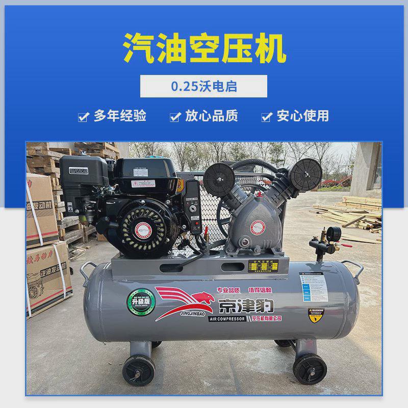汽油空压机打气泵气机黄油喷漆修车补胎充气移动潜水车载式便携式