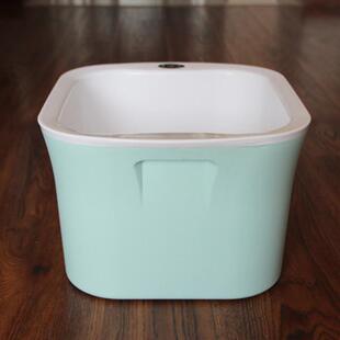 37n泡脚桶保温加厚双人家用塑料过小腿足浴桶洗脚盆养生恒温泡脚