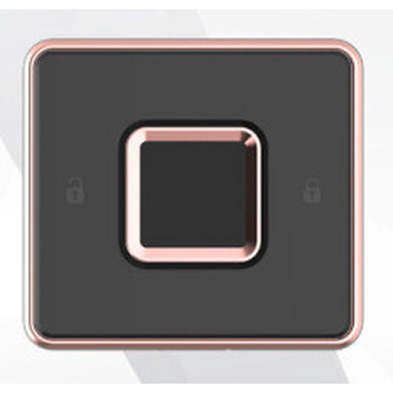 定制办公柜梳妆台柜锁家用宿舍防盗智能小锁具指纹抽屉单柜门锁