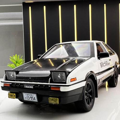 AE86车模型玩具车头文字d秋名山车神同款GTR合金车模男生a186车模