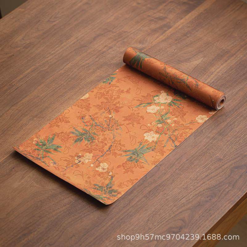 禧珮镁中式缎面双面防水长条茶席禅意桌旗茶桌垫防滑茶垫茶室干泡,居家布艺,茶席,淘宝优惠券,粉丝福利购,淘宝优惠卷