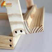 台式 松木制画架展示架素描油画画室儿童架子木质折叠支架宣传画板