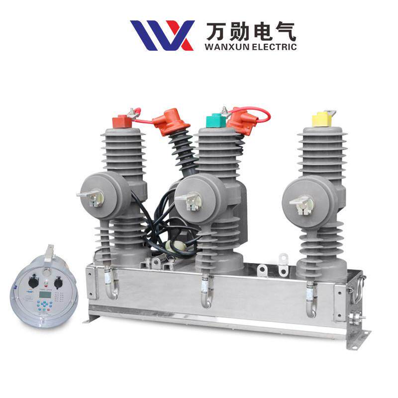 10kv线路型智能户外开关zw32-12f/630a分界永磁真空断路器看门狗