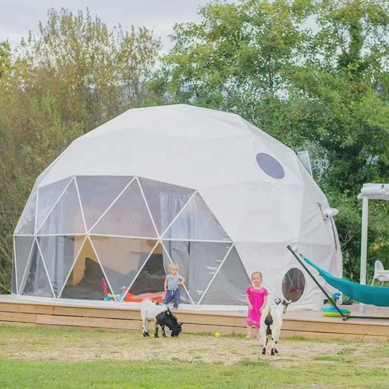 展览户外露营球形篷房露天遮阳球形餐饮吧台户外供应球形篷房