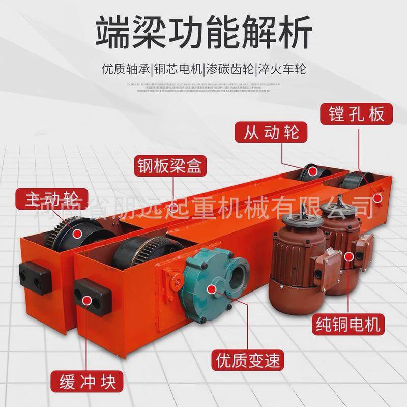 端梁头/行车端梁/1/2/3/5/10吨/行走端梁/地梁/地轨/移动雨棚端梁