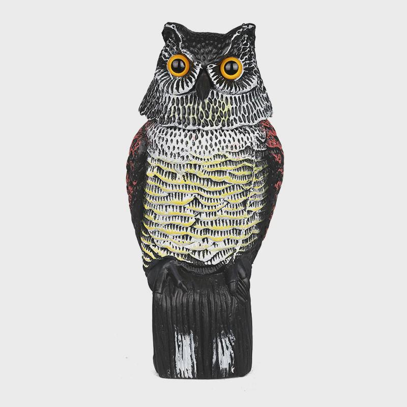 热销热卖花园装饰仿真猫头鹰摆件创意动物模型小院子造景园艺装饰