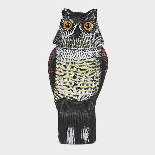 花园装饰小院猫头鹰摆件创意动物模型仿真子造景园艺装饰包邮