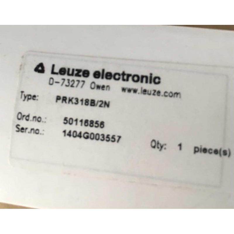 劳易测现货光电开关prk318b/2n全新leuze