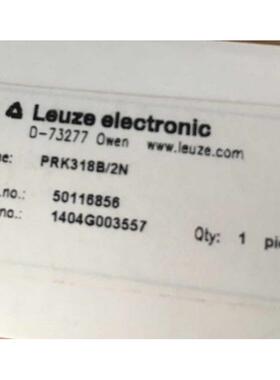 劳易测现货光电开关prk318b/2n全新leuze