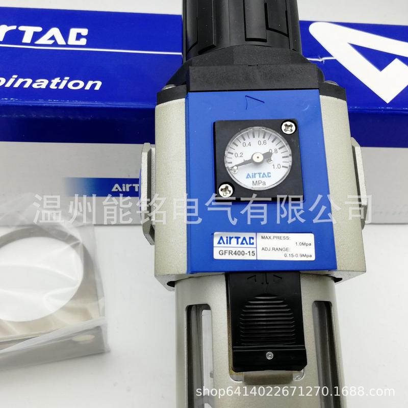 调压过滤器气源处理器差压排水亚德客gfr400-15自动排水