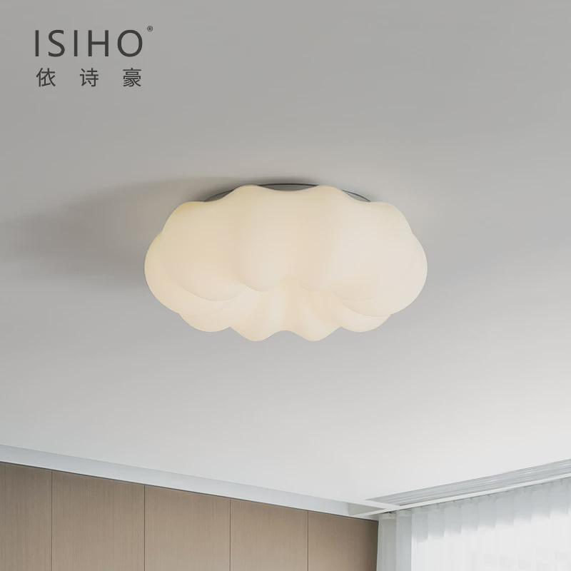 北欧卧室灯简约现代ins风南瓜灯温馨儿童房吸顶灯2022新款创意