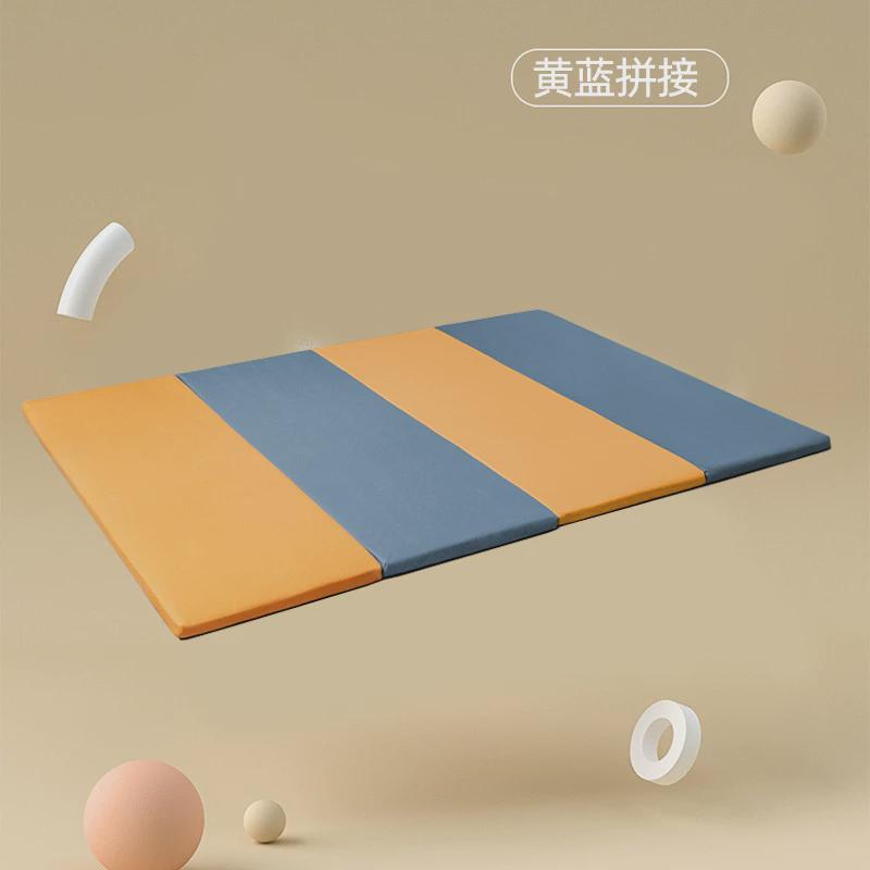 宝宝爬行垫榻榻米垫子游戏软垫儿童爬爬垫可折叠防水床垫海绵地垫