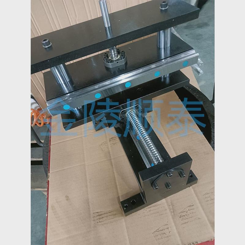 制作金陵顺泰滚珠丝杠模组滚珠丝杆直线导轨滑块滑台非标江苏厂家