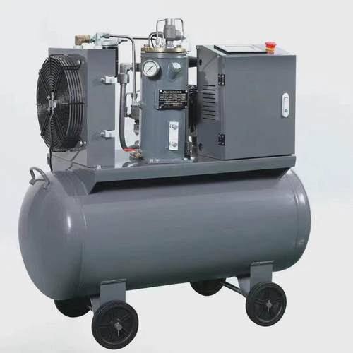 一体可移动螺杆空压机变频一压缩机真石漆水包汽修专业螺杆