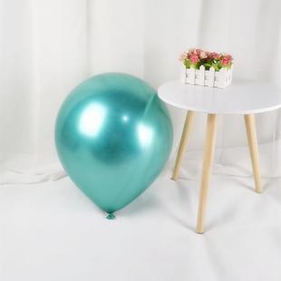 饰气球生日派对结婚场景布置房间浪漫庆典用品 18寸加厚金属铬色装