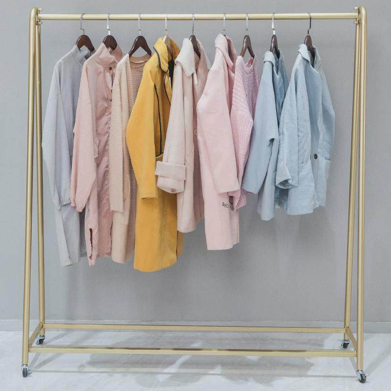 服装店展示架落地式龙门挂衣架中岛货架水管可移动带滑轮子挂衣杆,收纳整理,置地/升降晾晒衣架,淘宝优惠券,粉丝福利购,淘宝优惠卷