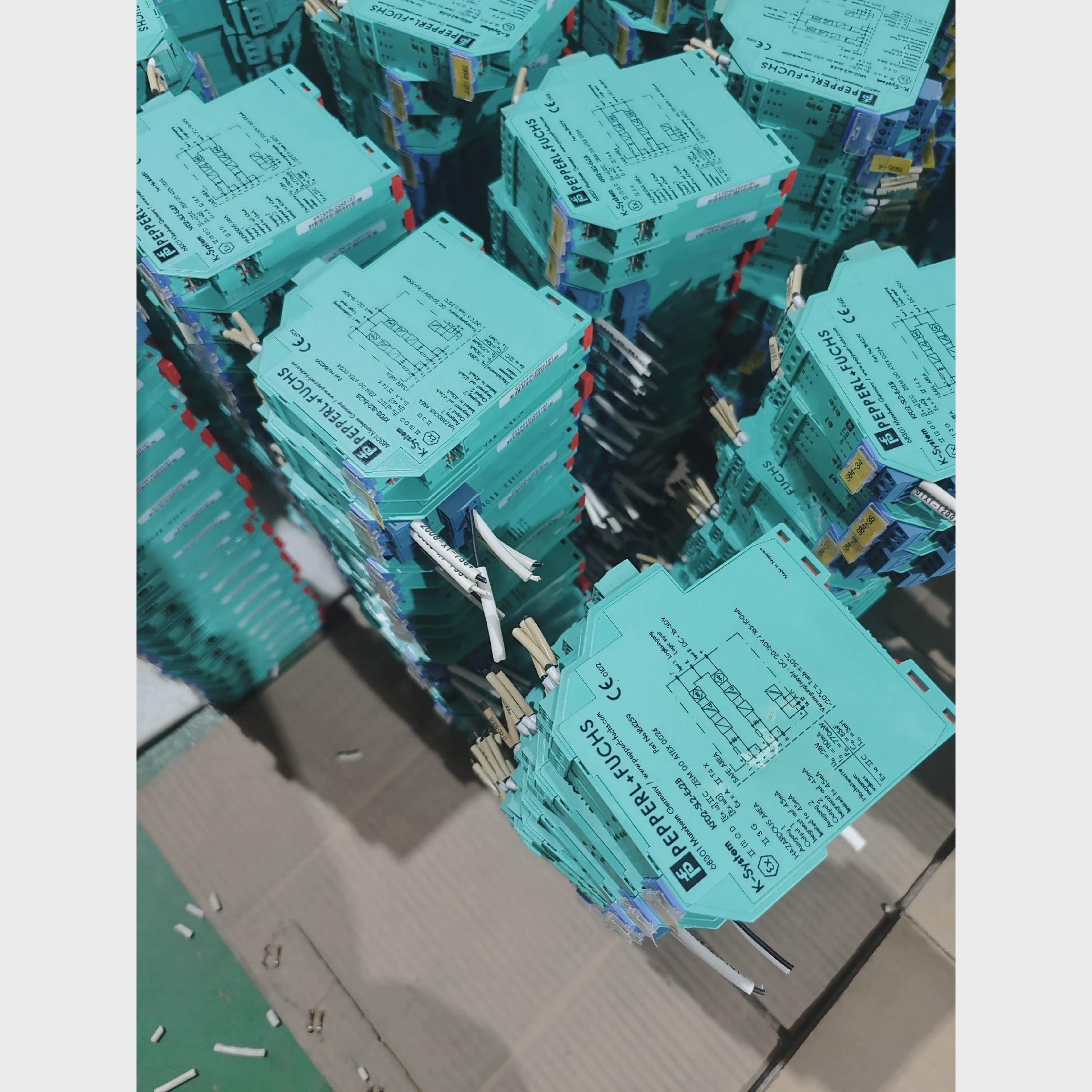 议价倍加福安全栅KFD2-SL2-Ex2.B二手剪线拆机橙色佳需