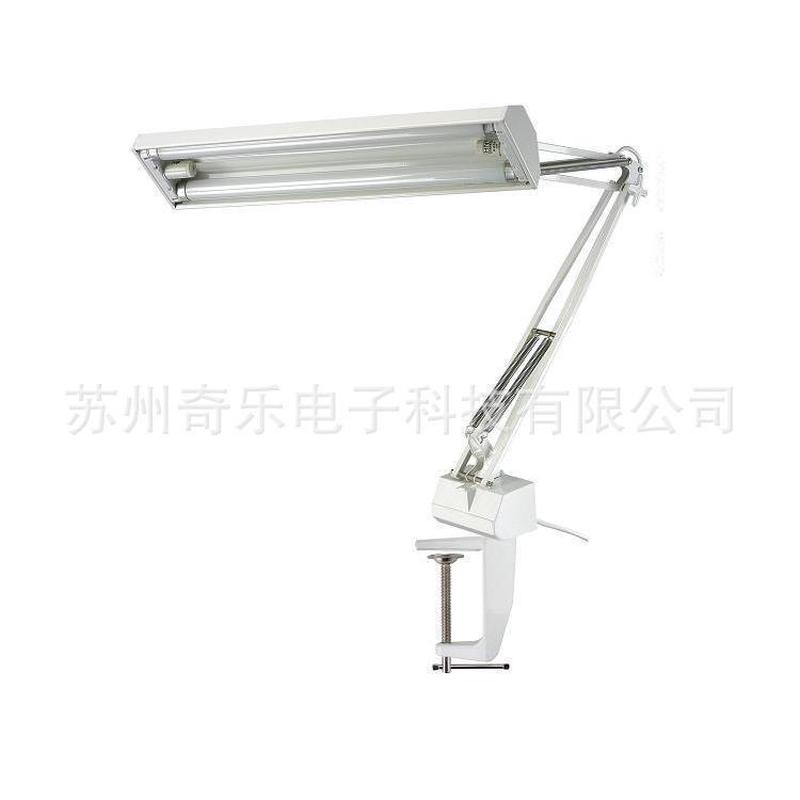 长臂折叠工作灯组装线工厂移动式夹台灯伸缩夹式工作灯