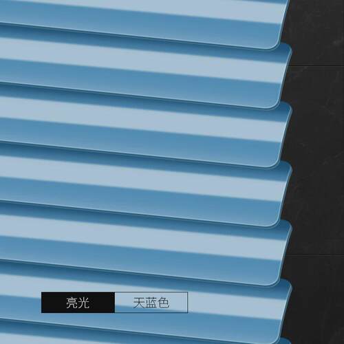 I9AT免打孔百叶窗卫生间浴室厕所升降铝合金百叶帘厨房