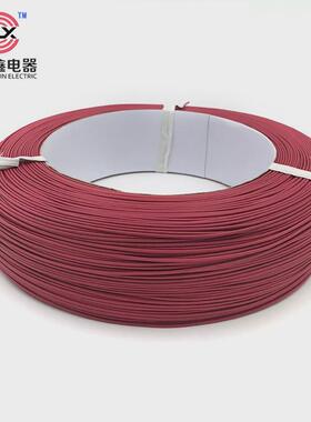 326618awg交联难燃pe线信号电缆扁平塑料线材高温xlpe无卤线电缆