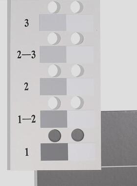 服装纺织专用iso灰卡/灰卡gb250/251沾色褪色卡卡/评定变色灰灰