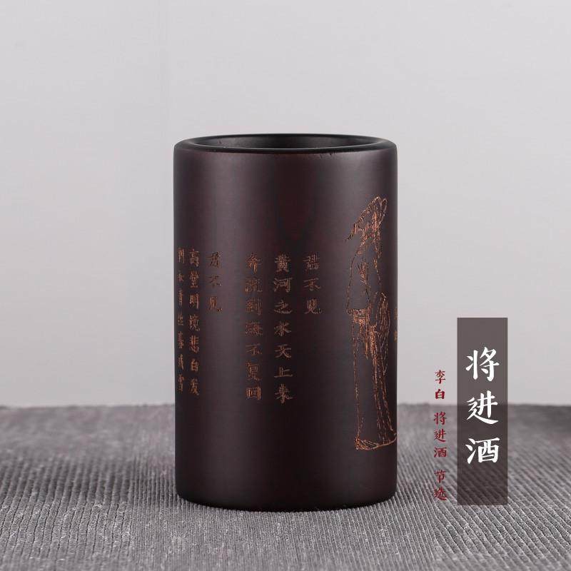 实木圆形笔筒整木简约办公桌摆件筒桶创意时尚复古桌面书房木笔,收纳整理,桌面收纳盒,淘宝优惠券,粉丝福利购,淘宝优惠卷