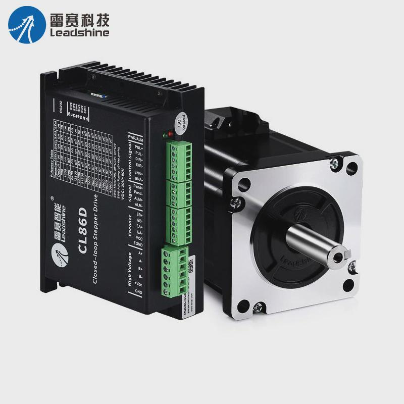 86CME闭环驱动器电机套装直流步进电机雷赛小型减速调速三相单相