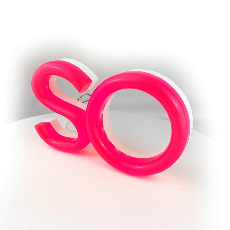 led仿霓虹灯发光字造型亚克力雕刻logo字母创意三维招牌门头广告