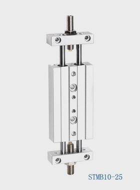 stmb系列滑台气缸stmb10/16/20/25-25-50-75-100-150双杆气缸双轴
