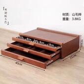 djar意式 极简胡桃木色木制艺术家台式 桌面笔架画架画板美术生专用