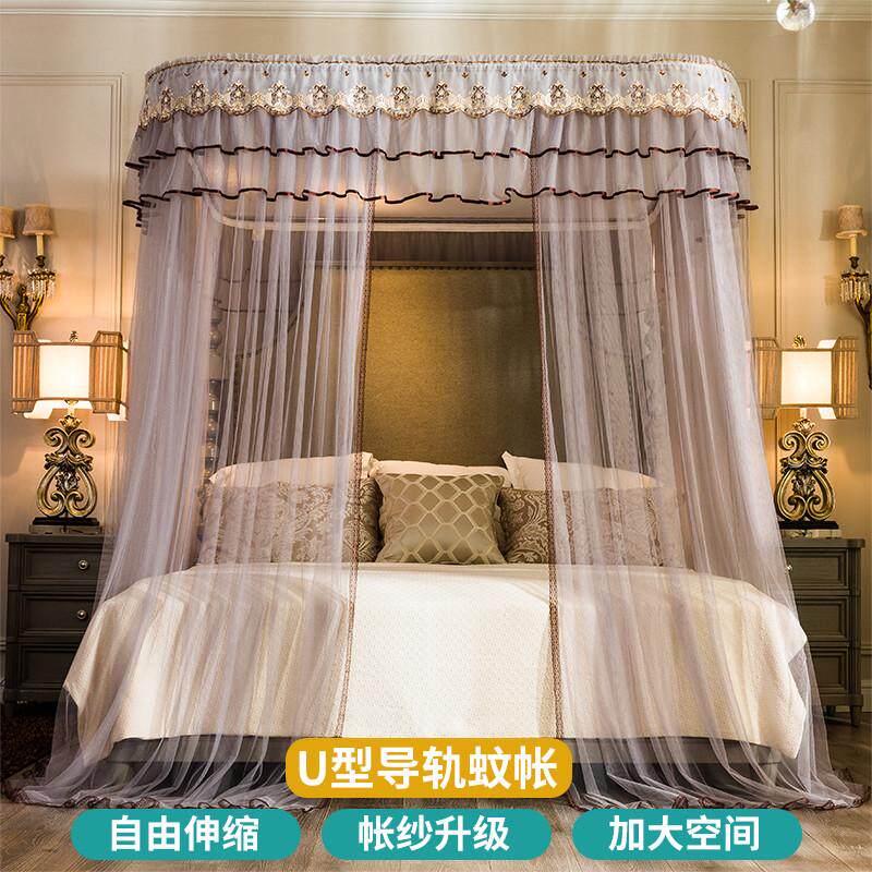 61nu型蚊帐2023新款宫廷公主风儿童家用卧室落地文帐加粗加厚欧式