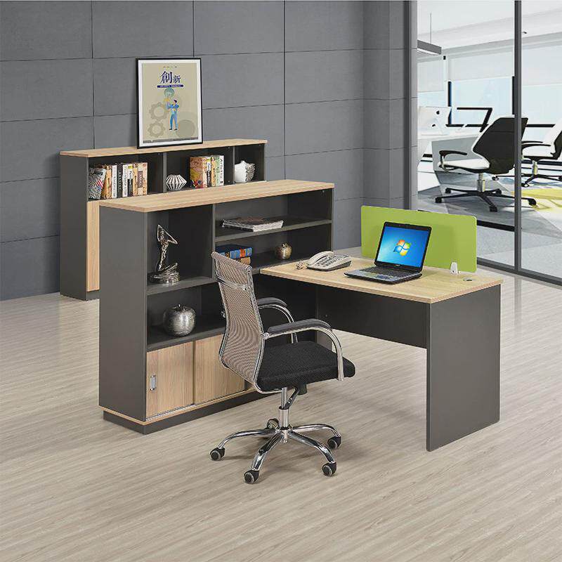 定制办公室工位四人位卡座办公桌板式职工组合两人位财务办公桌