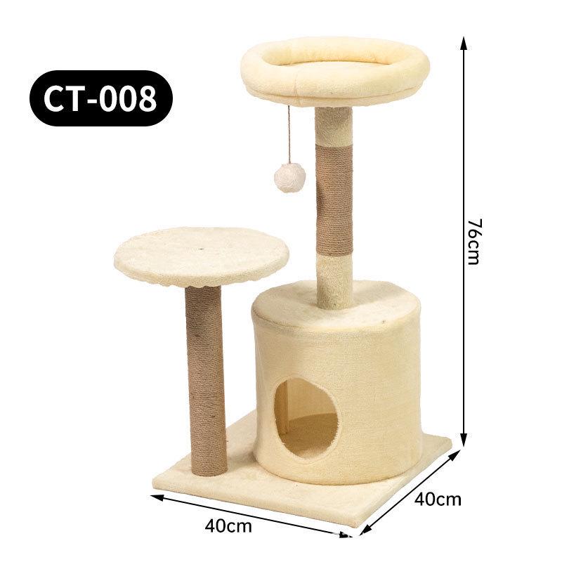 猫爬架猫树猫架宠物用品猫咪专用猫爬架大猫家具工厂定制ct-016